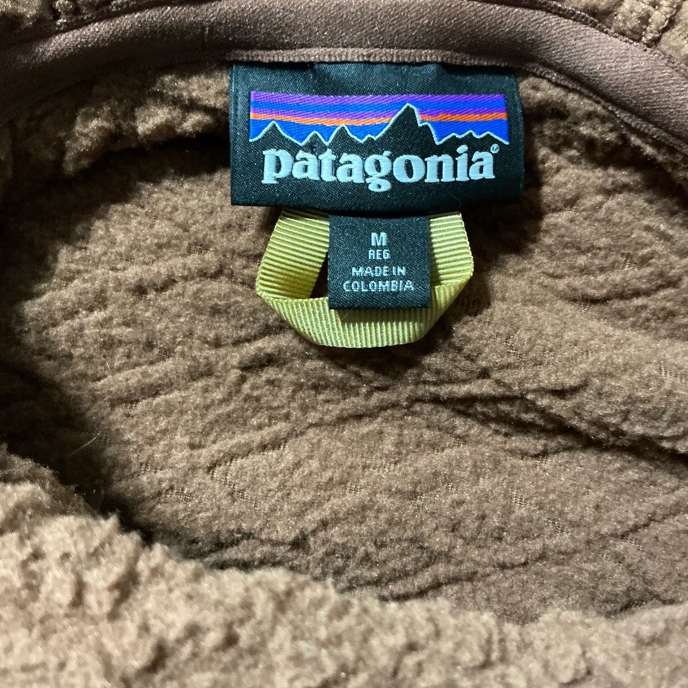 Patagonia Diamond Capra Hoody Brown Medium - Picture 11 of 16